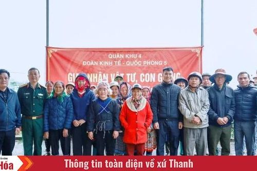 Mô hình 'Bộ đội gắn với dân bản' phát huy hiệu quả tại Khu KTQP Mường Lát
