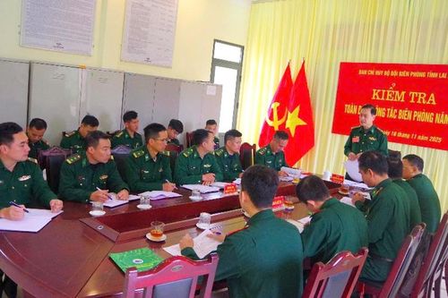 Kiểm tra toàn diện công tác biên phòng năm 2025