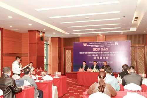Họp báo thông tin về Hội chợ Thương mại Quốc tế Việt – Trung (Lào Cai) lần thứ 25