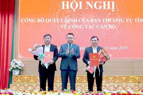 Công bố quyết định luân chuyển Phó Bí thư Đảng ủy hai xã Hoàng Su Phì và Bản Máy