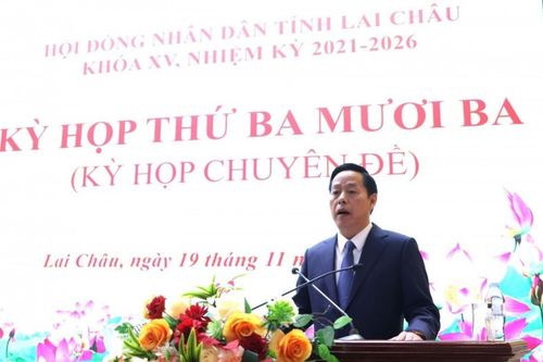 Ông Hà Quang Trung làm Chủ tịch UBND tỉnh Lai Châu