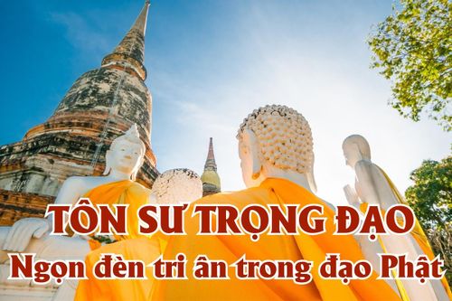 Đạo Phật và truyền thống 'Tôn sư trọng đạo – tri ân, báo ân'