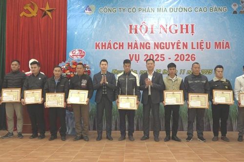 Hội nghị khách hàng nguyên liệu mía niên vụ 2025 - 2026
