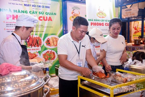 Cua Cà Mau 'cháy hàng' trong 2 ngày đầu Lễ hội ẩm thực tại TP Hồ Chí Minh
