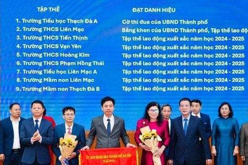 Ngành Giáo dục Yên Lãng có 3 tập thể, cá nhân được nhận Bằng khen của Thủ tướng Chính phủ
