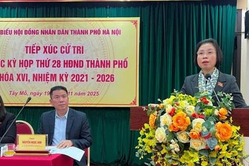Cử tri Hà Nội kiến nghị nhiều vấn đề về quản lý và hạ tầng đô thị