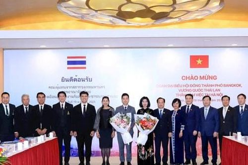 Hà Nội - Bangkok tăng cường hợp tác quản lý đô thị, du lịch và kinh tế