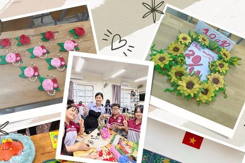 Teen rộn ràng ngày 20/11 cùng nét vẽ, hoa cài áo và nón lá gửi lời tri ân đến thầy cô