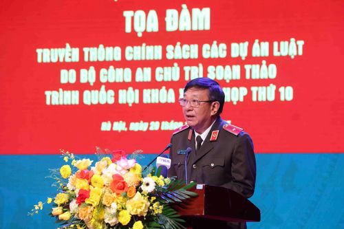 Trao đổi những vấn đề 'nóng' của các dự án luật do Bộ Công an chủ trì soạn thảo
