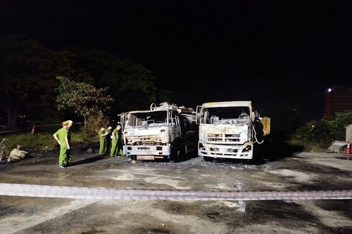 Vụ cháy 2 xe bồn chứa xăng dầu: Do tài xế hút xăng đi bán