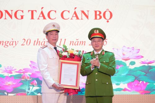 Thượng tá Bùi Duy Hưng làm Phó cục trưởng C04 Bộ Công an