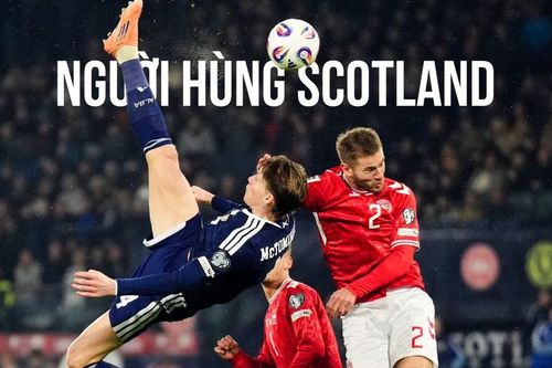 Màn lột xác khó tin của Scott McTominay: Từ trung vệ thành chân sút chủ lực của Scotland