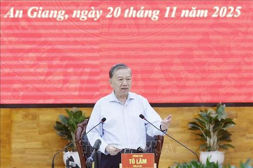 Tổng Bí thư Tô Lâm: An Giang sẽ tạo bứt phá mới, vươn lên khẳng định vị thế là một cực phát triển năng động