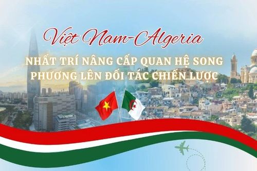 Việt Nam-Algeria nâng cấp quan hệ song phương lên Đối tác chiến lược