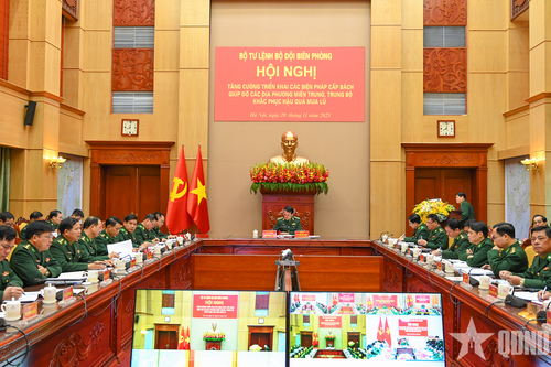 Bộ đội Biên phòng triển khai các biện pháp giúp địa phương khắc phục hậu quả mưa lũ