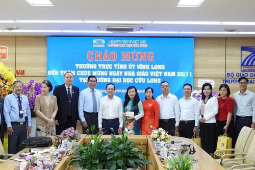 Trường ĐH Cửu Long phát huy thế mạnh, đào tạo nguồn nhân lực cho tỉnh Vĩnh Long