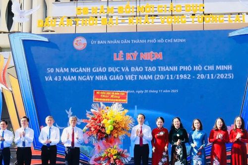 Giáo dục TPHCM tròn 50 năm ghi dấu bản lĩnh trí tuệ và khát vọng đổi mới