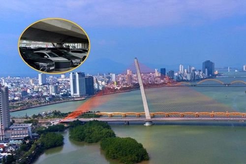 Khi nào bãi đỗ xe dưới gầm cầu biểu tượng kiến trúc Đà Nẵng mới được di dời?