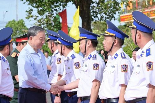 Tổng Bí thư: Tập trung mọi nguồn lực, xây dựng Cảnh sát biển Việt Nam 'Tinh, gọn, mạnh'