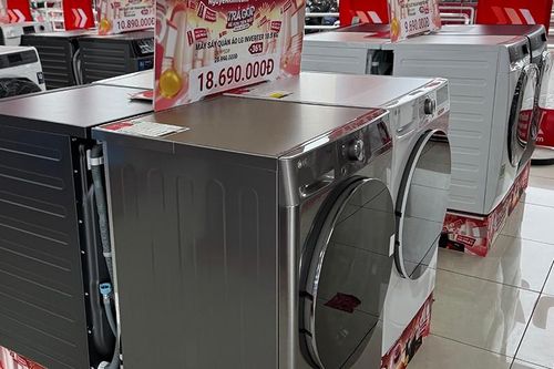 Máy giặt cao cấp giảm sâu tới 19 triệu đồng
