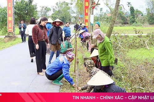 Đức Quang phát động 60 ngày cao điểm xây dựng nông thôn mới