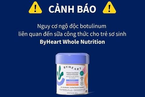 Nguy cơ ngộ độc botulinum từ sữa công thức trẻ sơ sinh