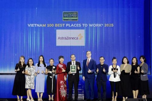 AstraZeneca Việt Nam lần thứ 7 vào top 100 nơi làm việc tốt nhất Việt Nam