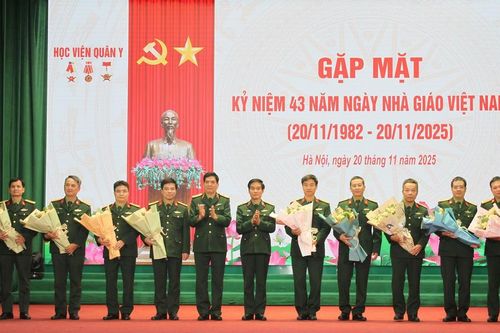 Học viện Quân y đẩy mạnh đổi mới sáng tạo, chuyển đổi số, xây dựng nhà trường thông minh