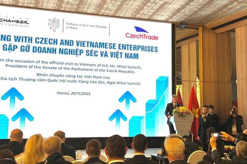 Séc là đối tác hàng đầu của Việt Nam tại khu vực Trung - Đông Âu