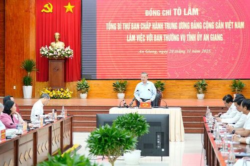 Tổng Bí thư Tô Lâm: Tập trung sức lực, tâm trí để thực hiện nhiệm vụ cho Hội nghị cấp cao APEC 2027
