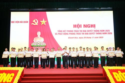 Hội nghị quân chính Học viện Hải quân năm 2025
