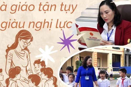 Nhà giáo tận tụy và giàu nghị lực