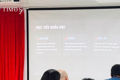 VTV đào tạo sản xuất nội dung đa nền tảng bằng AI và dữ liệu