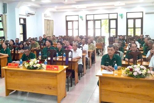 Hơn 200 cựu chiến binh 2 phường Phan Thiết và Phú Thủy tập huấn an ninh môi trường