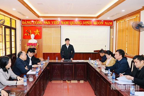 Triển khai công tác chuẩn bị Lễ tổng kết Cuộc thi Sáng tạo thanh, thiếu niên và nhi đồng tỉnh và Hội thi Sáng tạo kỹ thuật tỉnh Ninh Bình
