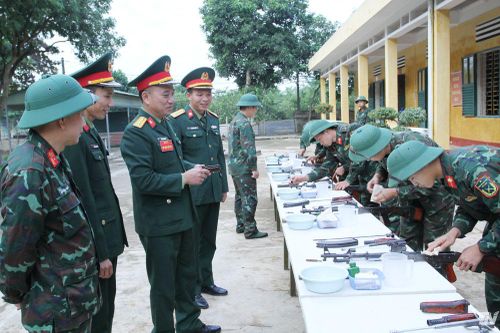 Kịp thời điều chỉnh hệ thống thông tin quân sự