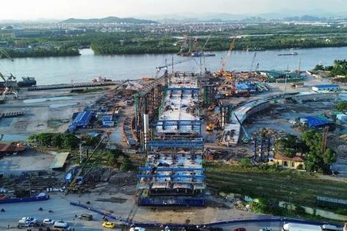 Tổng công ty Thăng Long tăng tốc trên công trình cầu Nguyễn Trãi