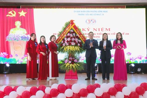 Trường Tiểu học Cổ Nhuế 2A tự tin trước kỷ nguyên mới