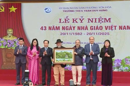 Trường THCS Trần Duy Hưng tri ân đội ngũ nhà giáo