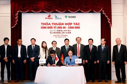 Cảng Quốc tế Long An và Cảng Kobe ký kết MOU hợp tác chiến lược tại Nhật Bản