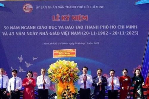 Ngành Giáo dục TP Hồ Chí Minh 'đi sau nhưng về trước' trong nâng cao hiệu quả công việc