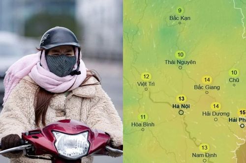 Hà Nội sắp có thời điểm rét đậm 13 độ do không khí lạnh tăng cường