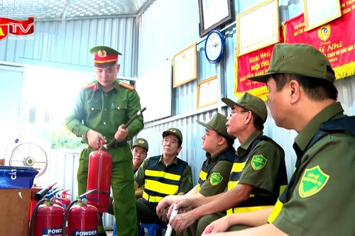 Đảm bảo an toàn phòng cháy chữa, cháy chợ dân sinh