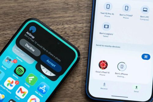 Đã có thể 'AirDrop' từ Android sang iPhone