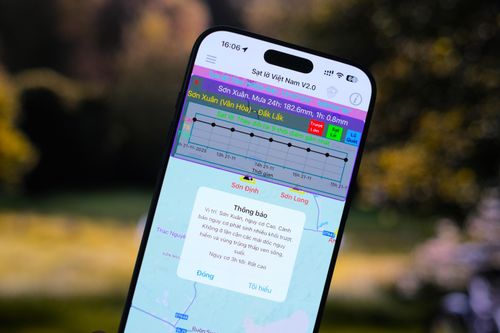 App cảnh báo mọi vị trí sạt lở, lũ quét nguy hiểm