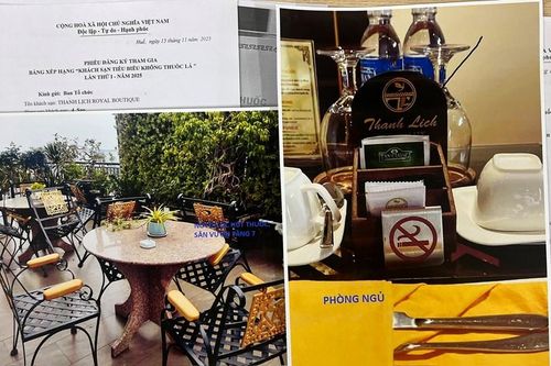 Nhiều khách sạn 4 - 5 sao tham gia Chương trình Bảng xếp hạng 'Khách sạn tiêu biểu không thuốc lá'