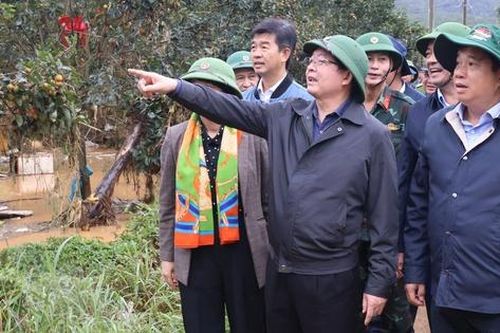 Phó Thủ tướng Hồ Quốc Dũng yêu cầu bố trí ngay khu tái định cư cho người dân tại Lâm Đồng