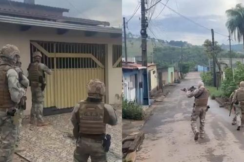 Cảnh sát Brazil đột kích trường học, triệt phá nơi ẩn náu của băng đảng tội phạm khét tiếng