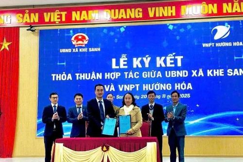 Quảng Trị: Xã Khe Sanh đẩy mạnh chuyển đổi số để phát triển