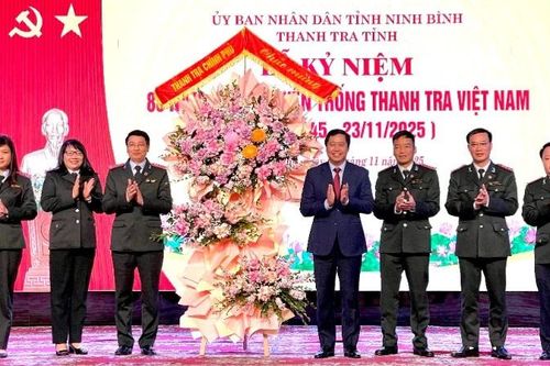 Ninh Bình phát huy hình ảnh người thanh tra liêm chính, vững vàng, tinh thông